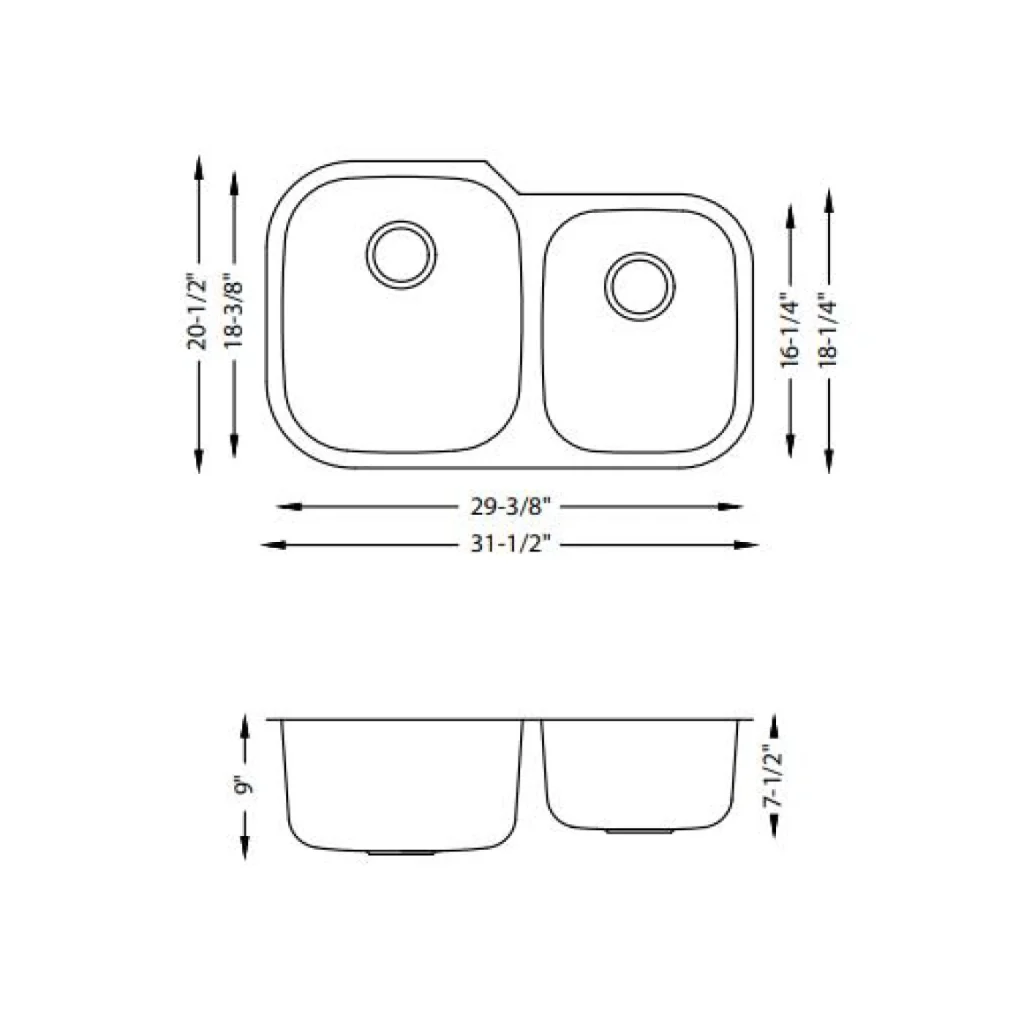 SPEC SHEET SINK H-6040