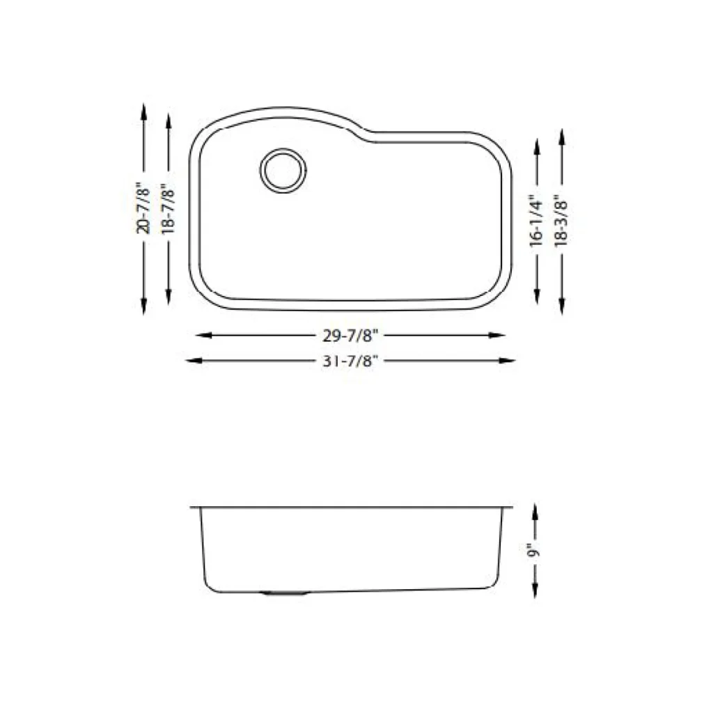 SPEC SHEET SINK H-7030BIG